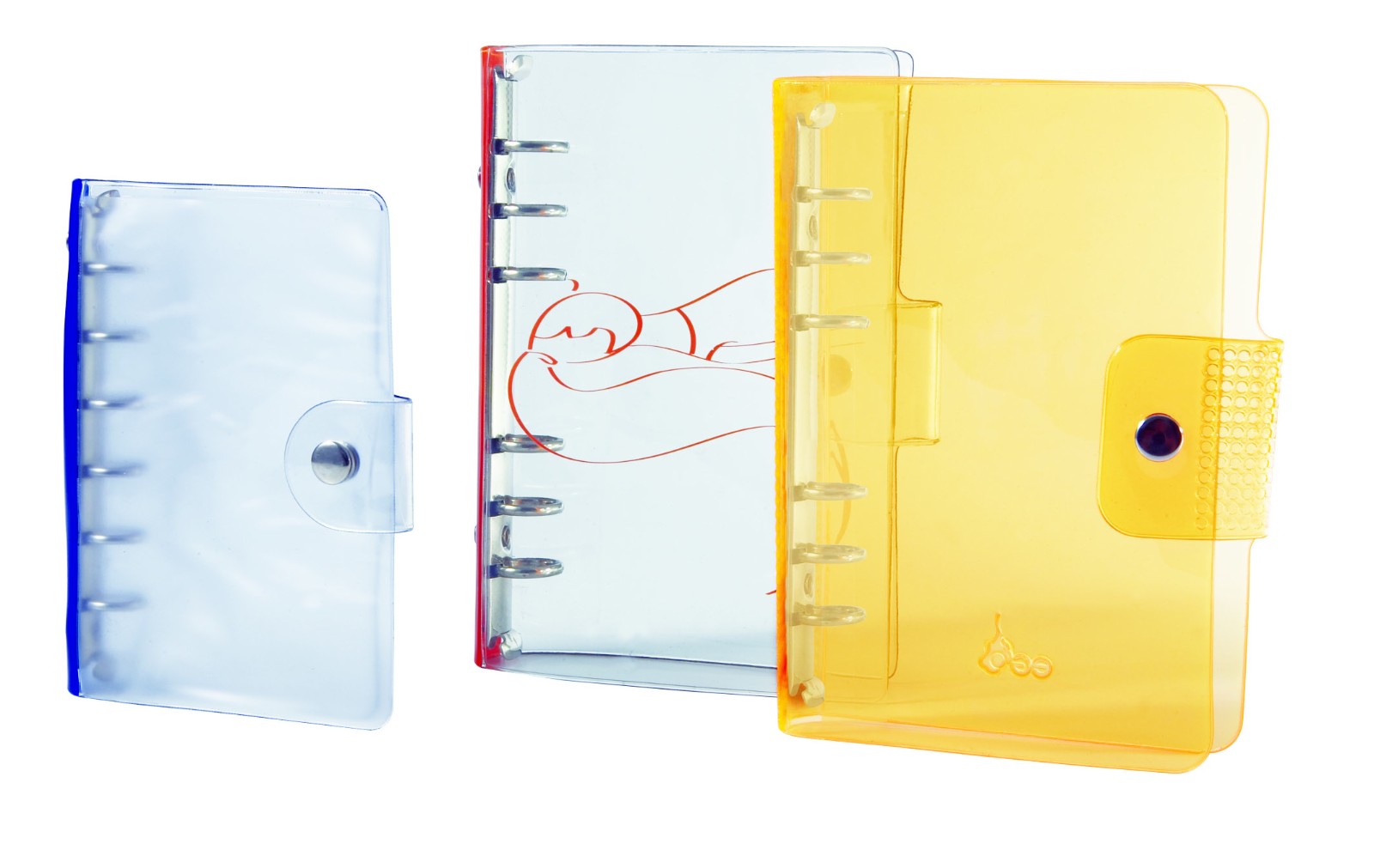 透明六孔活頁筆記本 | 活頁萬用手冊客製化