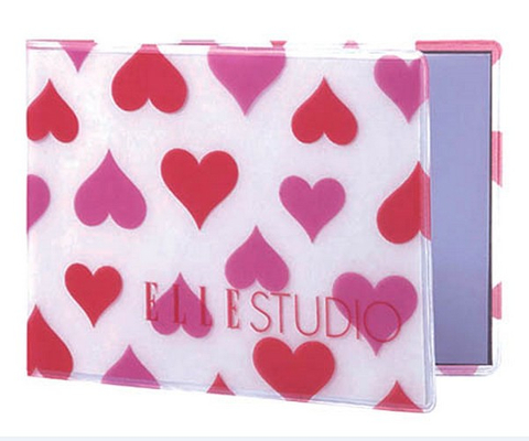 紅色/粉紅色心形獨特手冊 | PVC手冊工廠